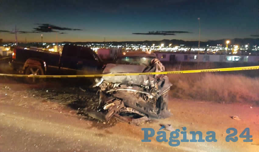 En la carretera estatal 110, tramo Los Arellano-Las Violetas, se produjo el sangriento accidente