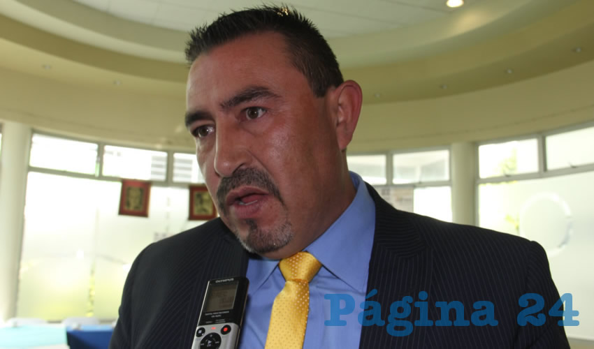 Pedro Rodríguez de la Torre, director del Centro Integración Juvenil (CIJ) de Zacatecas (Foto Rocío Castro)