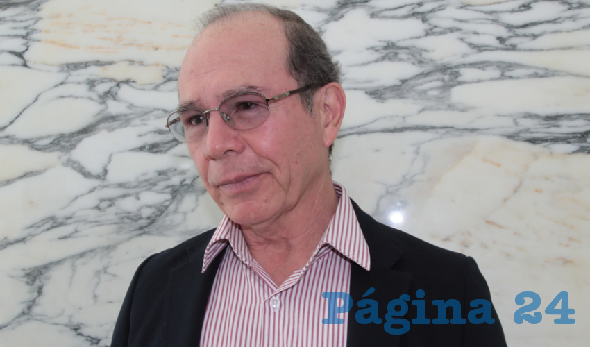 Benjamín de León Mojarro, director de la Junta Intermunicipal de Agua Potable y Alcantarillado (Jiapaz) (Foto Archivo Página 24 Zacatecas)