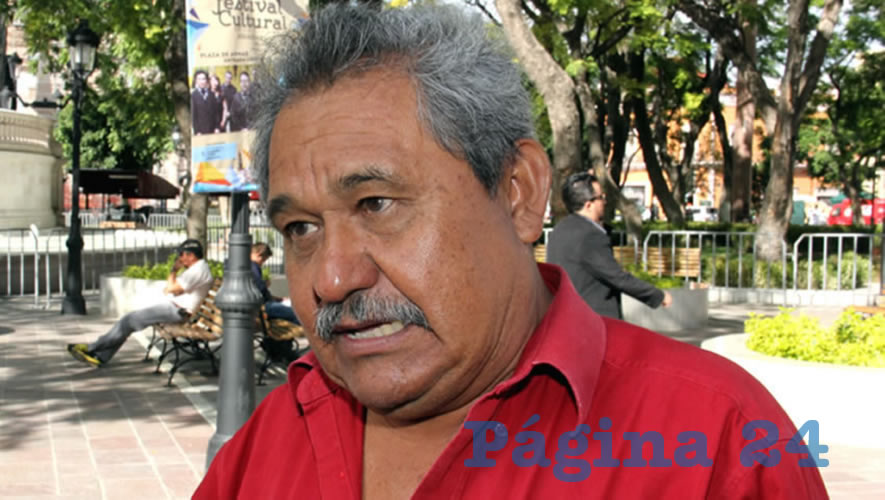 Manuel Medina Ortega, l&iacute;der del Frente de Lucha Campesina (Foto: Archivo)