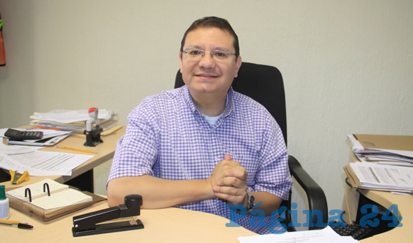 Saúl Hurtado Rizo, delegado de la Comisión Nacional para la Protección y Defensa de los Usuarios de Servicios Financieros (Condusef) en Zacatecas (Foto Archivo Página 24 Zacatecas)