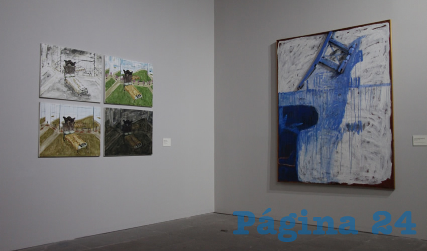 Esta exhibición artística es realizada por varios artistas de índole internacional, nacional y local, quienes con distintas técnicas y conceptos del arte representan en sus obras el paisaje cotidiano (Foto Rocío Castro Alvarado)