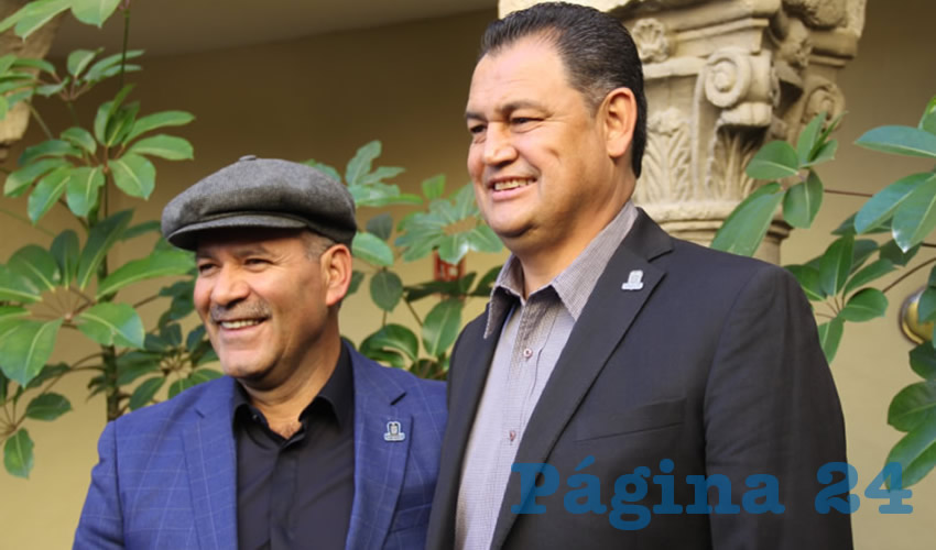 Mart&iacute;n Orozco Sandoval y Jaime Gonz&aacute;lez de Le&oacute;n (Foto: Juan Fernando Reyes Ortega)
