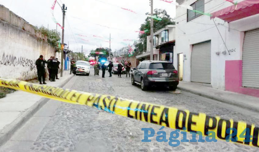 El enfrentamiento ocurrió en la calle Xilocan, en la colonia Nueva España, en Guadalajara/Foto: Especial