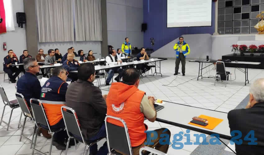 En el encuentro también participaron autoridades de algunas corporaciones de seguridad pública y cuerpos de emergencia