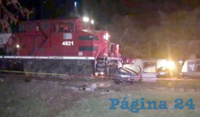 El fatal accidente sucedió en el municipio de El Arenal, sobre las vías del tren ubicadas en la avenida Jesús García el cruce con la calle Jesús Landeros/Foto: Especial