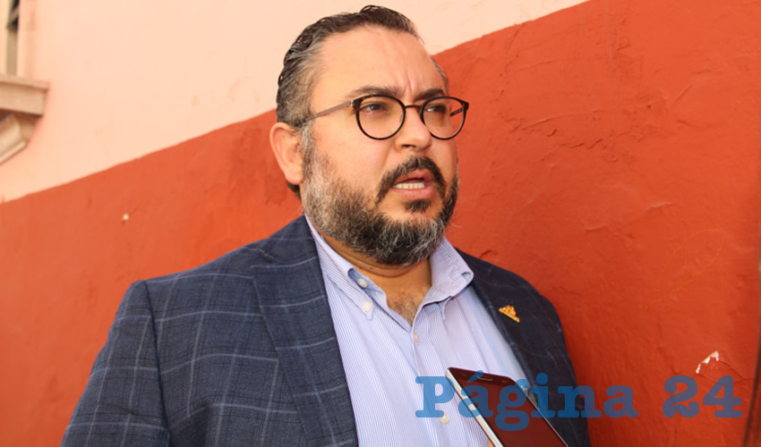Alejandro Enríquez Suárez del Real, presidente de la Confederación Patronal de la República Mexicana (Coparmex) en Zacatecas (Foto: Archivo Página 24)