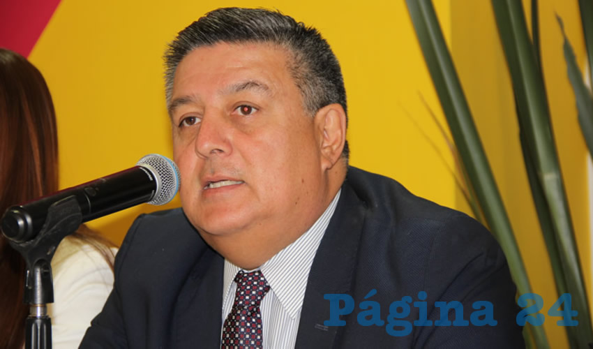 Alfredo Martín Cervantes García, secretario de Finanzas (Foto: Juan Fernando Reyes Ortega)