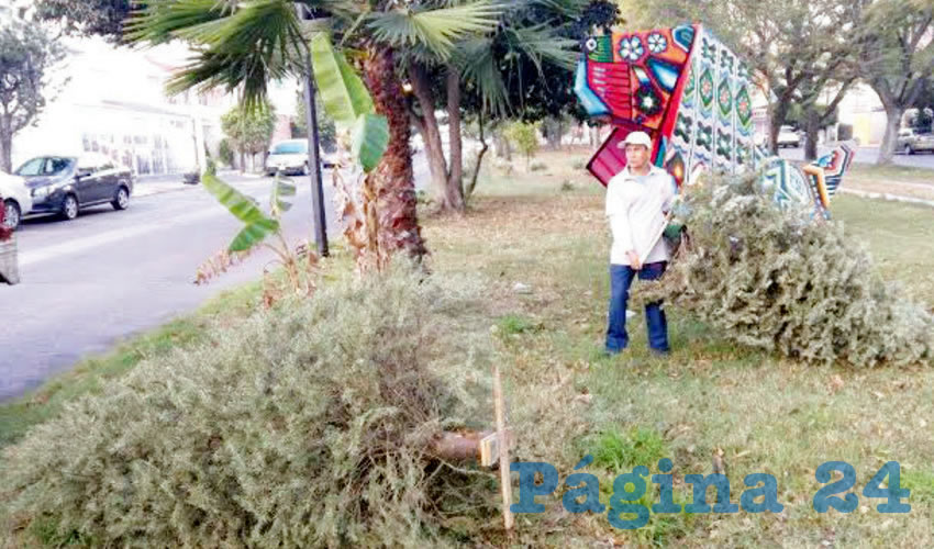 Después de pasadas las fiestas decembrinas pues la basura o los desechos que se dan puedan tener la utilidad que le vamos a dar a través de procesamiento como composta, explicó el alcalde tapatío sobre la intención de la campaña/ Foto: Cortesía