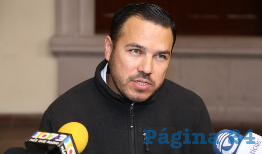 Omar Alejandro Plesent Sánchez, titular de la Semadesu (Foto: Eddylberto Luévano Santillán)