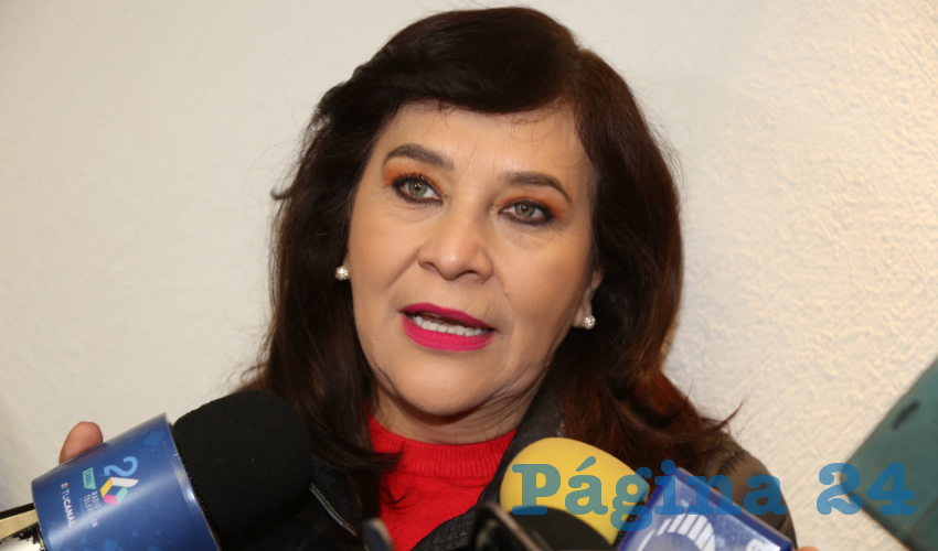 Margarita Gallegos Soto, diputada local (Foto: Eddylberto Luévano Santillán)