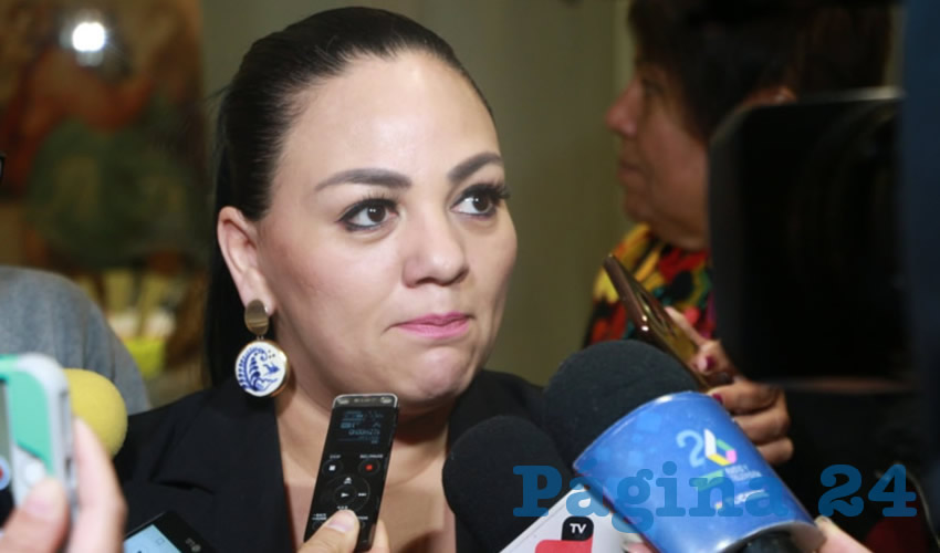 Gloria María Romo Cuesta, presidenta de la Asociación de Hoteles y Moteles (Foto: Eddylberto Luévano Santillán)