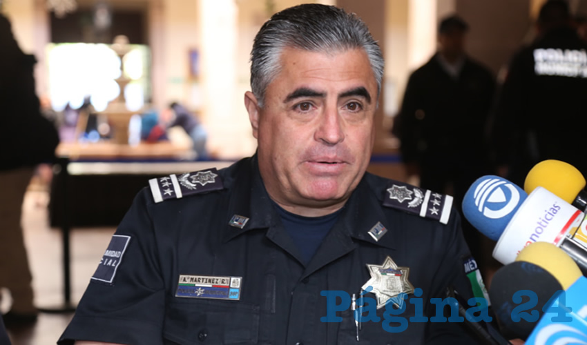 Antonio Martínez Romo, titular de la SSPM (Foto: Eddylberto Luévano Santillán)