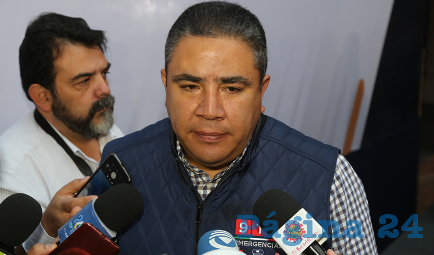 Porfirio S&aacute;nchez Mendoza, secretario de Seguridad P&uacute;blica (Foto: Eddylberto Lu&eacute;vano Santill&aacute;n)
