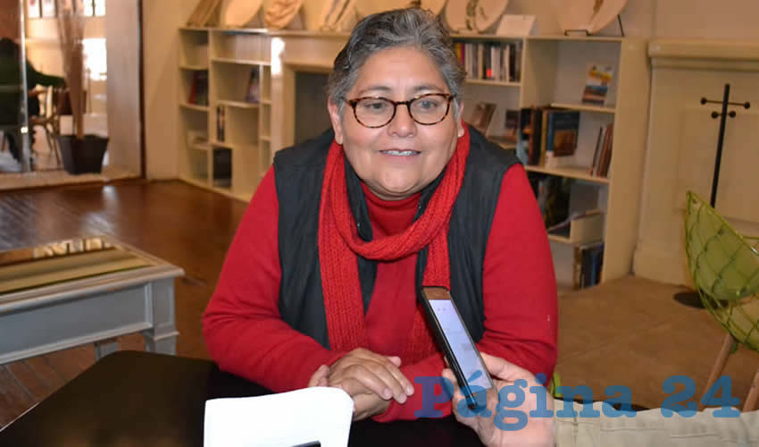 María Elena Ortega Cortés (Foto: Merari Martínez)