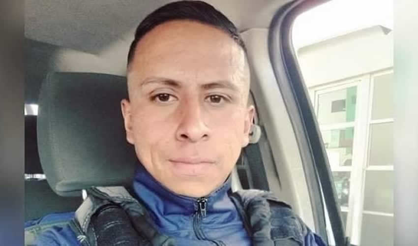 José Guadalupe, el policía que murió ante disparos