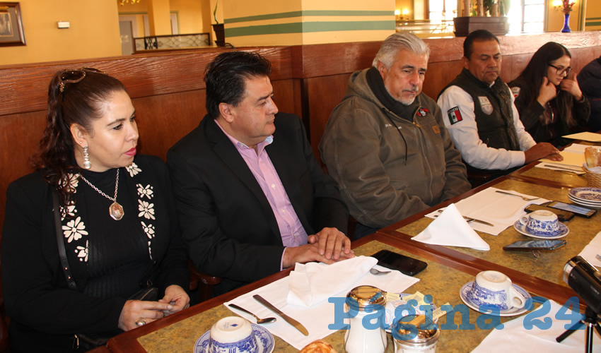 José Narro Céspedes dio a conocer los resultados de la caravana migrante que respaldaron con la ayuda de distintas organizaciones tanto del país vecino Estados Unidos de América (EUA) (Foto: Rocío Castro Alvarado)