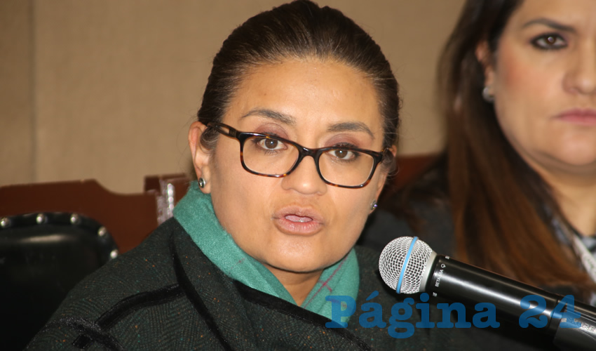 Aleida Alavez Ruiz, diputada federal (Foto: Eddylberto Luevano Santillan)