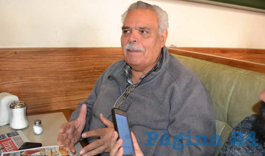 Luis Medina Lizalde, comentó que esta problemática de extorsión que viven los comerciantes tiene más de una década arraigada. (Foto: Merari Martínez)