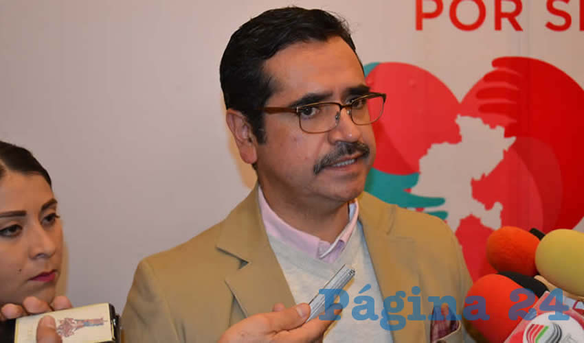 Omar Acuña Ávila, director general del Sistema Estatal para el Desarrollo Integral de la Familia (SEDIF (Foto: Merari Martínez)