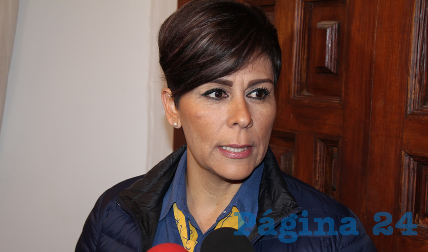 Susan Cabral Bujdud, presidenta de la Asociación Mexicana para Niños con Cáncer (Amanc) de Zacatecas (Foto Rocío Castro)
