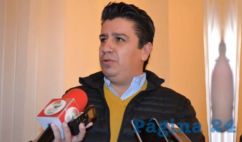 Carlos de la Torre García, presidente de la Cámara Nacional de la Industria de Restaurantes y Alimentos Condimentados (Canirac) en Zacatecas (Foto: Merari Martínez)