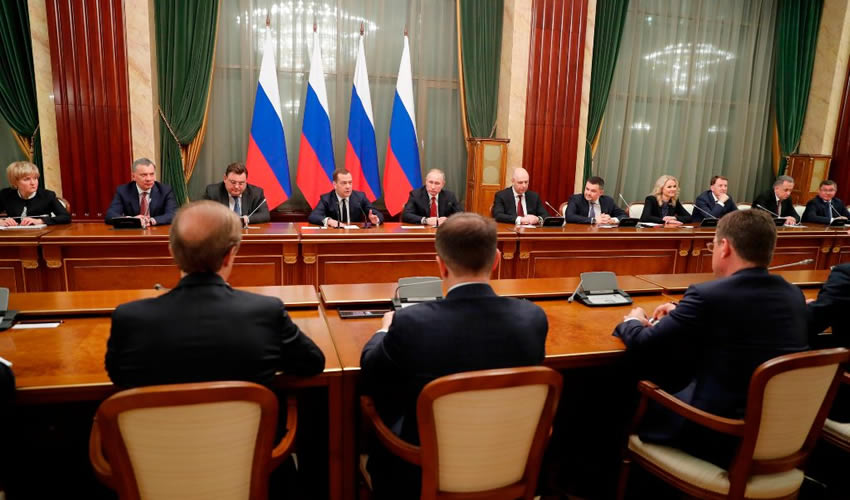 El primer ministro de Rusia, y todos los miembros del gobierno ruso renunciaron este miércoles/Foto: Especial