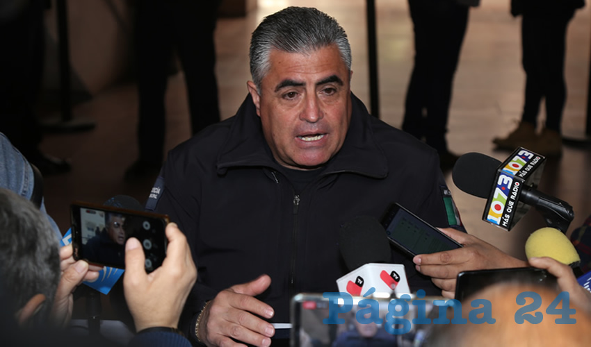Antonio Martínez Romo, titular de la SSPM (Foto: Eddylberto Luévano Santillán)