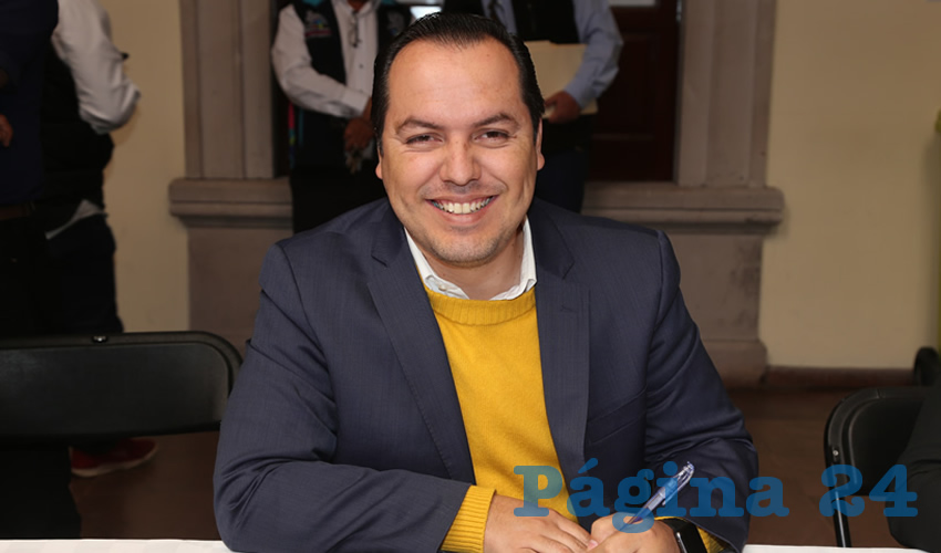 Jaime Gerardo Beltr&aacute;n Mart&iacute;nez, secretario del Ayuntamiento (Foto: Eddylberto Lu&eacute;vano Santill&aacute;n)