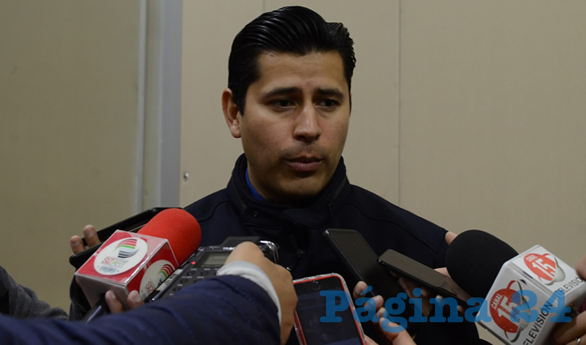 Julio César Chávez Padilla, presidente municipal de Guadalupe (Foto: Merari Martínez)