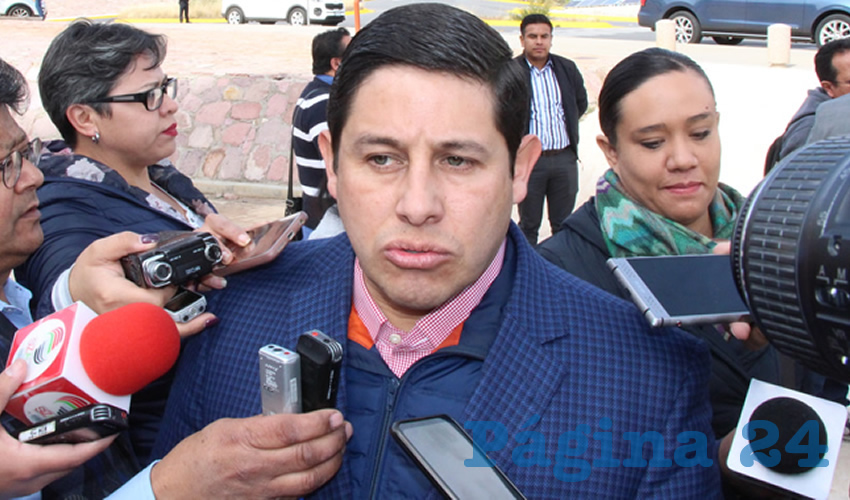 Jorge Miranda Castro, titular de la Se­cretaría de Finanzas (Sefin) de Zacatecas