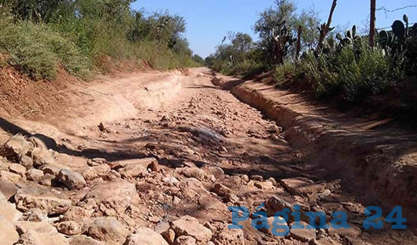 Así están los caminos rurales