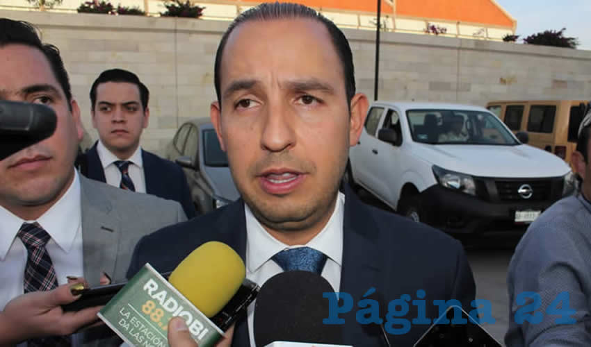 Marko Cort&eacute;s Mendoza, presidente nacional del PAN (Foto: Eddylberto Lu&eacute;vano Santill&aacute;n) 