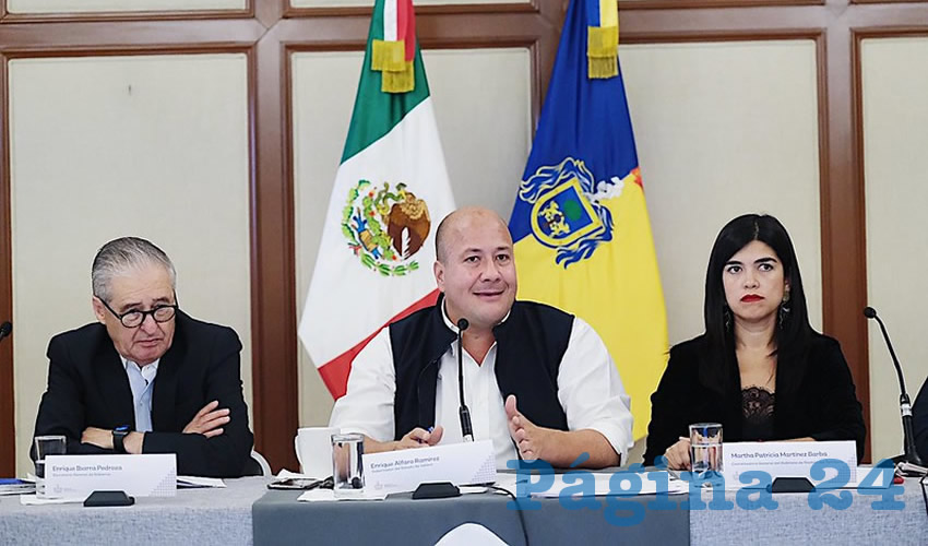 Este viernes, al concluir la rueda de prensa en la que presentó la estrategia de prevención de incendios forestales, Alfaro respondió sobre el tema que “no son serios los que se meten a eso”, y se retiró molesto --del salón de Casa Jalisco-- por la pregunta/Foto: Cortesía
