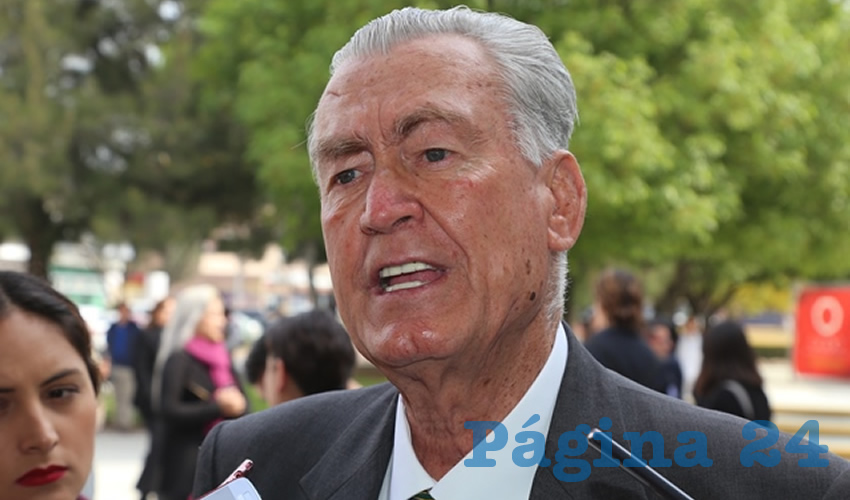 Roberto Díaz Ruiz, presidente de la Cámara Nacional de Autotransporte de Carga (Foto: Eddylberto Luévano Santillán)