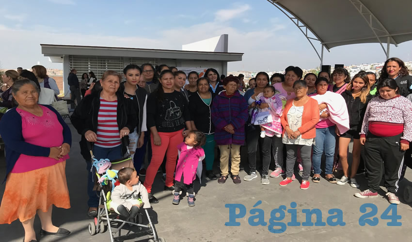 El equipo multidisciplinario que participa en Familias Fuertes estará presente en la colonia por un periodo de tres meses