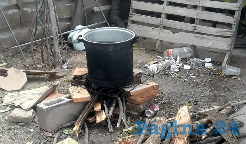 El menor quería iniciar el fuego para calentar agua