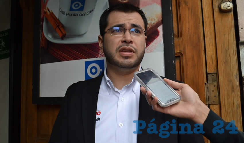 Eduí Salas Dávila, secretario general de Gobierno estatal (Foto Merari Martínez)