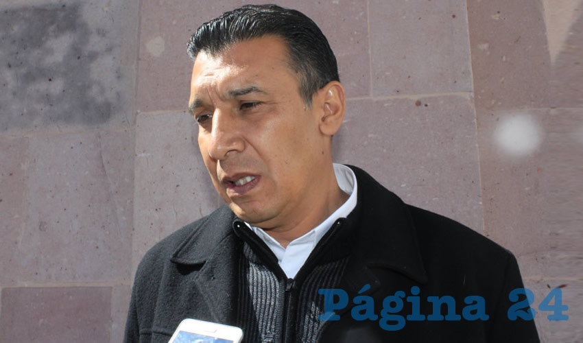 Adolfo Márquez Vera, director del Instituto de Cultura Física y Deporte de Zacatecas (Incufidez) (Foto: Rocío Castro Alvarado)