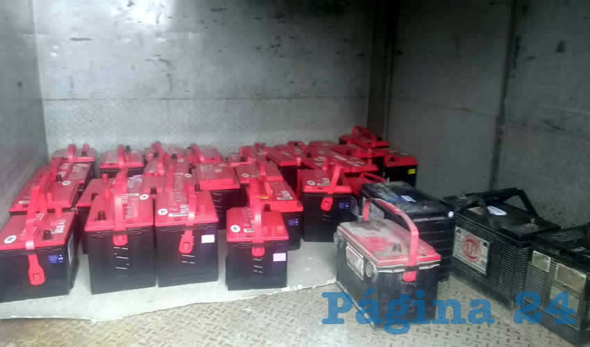 Los acumuladores fueron sustraídos en un negocio LTH, al surponiente de la ciudad