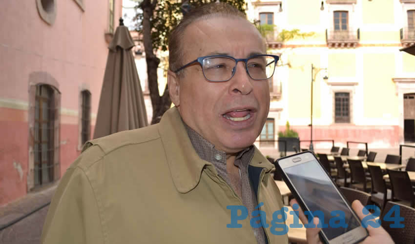 Arturo Nahle García, magistrado del Tribunal Superior de Justicia del Estado de Zacatecas (TSJEZ) (Foto: Merari Martínez)