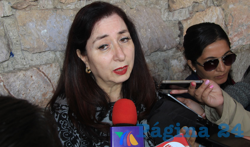 Aspacía Kusula Tejada, subdirectora de Epidemiología Prevención y Control de Enfermedades (Foto Rocío Castro)