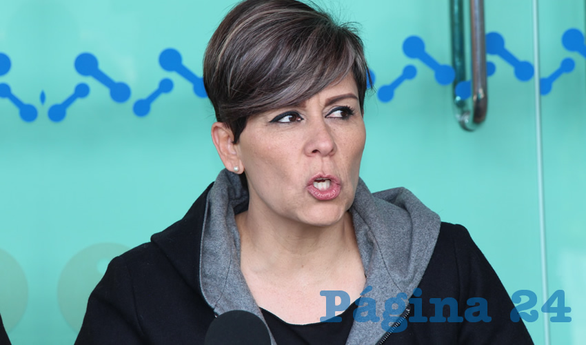 Susan Cabral Bujdud, presidenta y fundadora de la Asociación Mexicana para Niños con Cáncer (Amanc) de Zacatecas (Foto Rocío Castro)