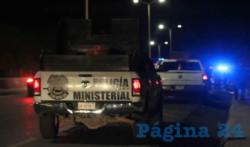 El arribo de la policía ministerial