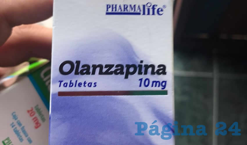 Una de las cajas de medicamento controlado que usó la adolescente
