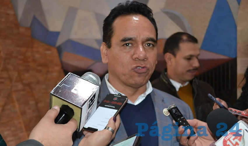 José Juan Mendoza Maldonado, diputado local por el Partido de la Revolución Democrática (PRD) y presidente de la comisión legislativa de Derechos Humanos (Foto Merari Martínez Castro)