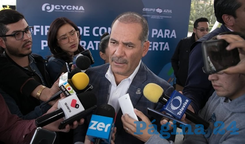 Martín Orozco Sandoval, gobernador del Estado (Foto: Eddylberto Luévano Santillán)