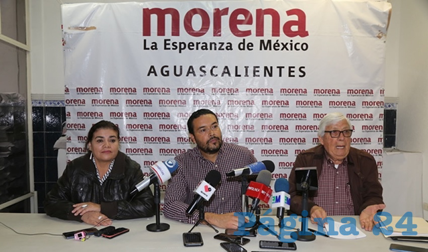 Elvira Aguilar, David Alejandro de la Cruz y Jos&eacute; de Jes&uacute;s Ba&ntilde;uelos (Foto: Eddylberto Lu&eacute;vano Santill&aacute;n)