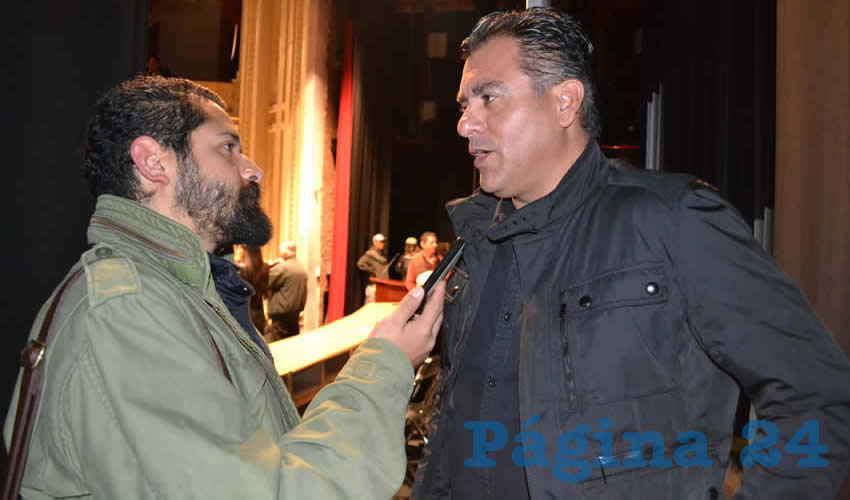 José Luis Figueroa Rangel, alcalde de Loreto (Foto: Merari Martínez)
