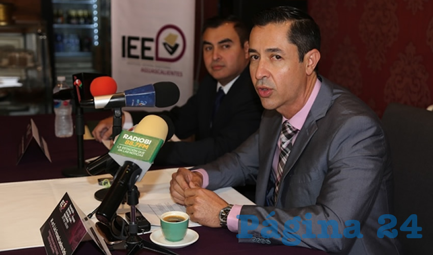 Luis Fernando Landeros Ortiz, consejero presidente del IEE (Foto: Archivo)